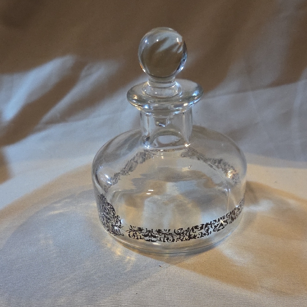 Perfume Bottle Elegant Clear Glass Perfume Bottle